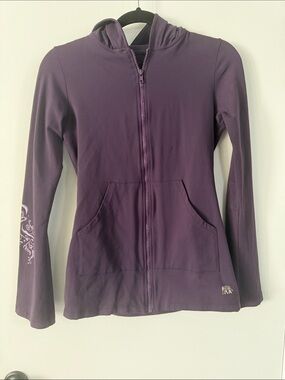 AZIAM Dharma Jacket   NWOT Small. Plum Purple w/Bonus leggings